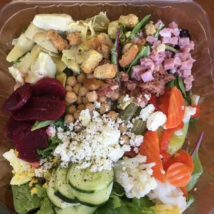 $7 salad from the salad bar