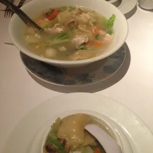 Chicken Won Ton Soup