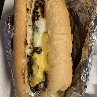 Philly Cheesesteak no peppers