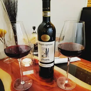 Bottle of vino!