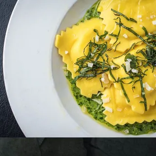 Ravioli with Pesto