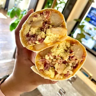 Breakfast burrito