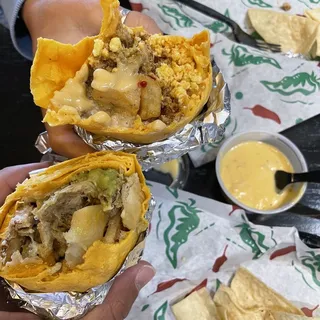 T's Gunslinger Breakfast Burrito