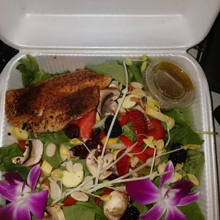 Amazing Salad w Tilapia