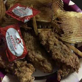 Chicken tender platter