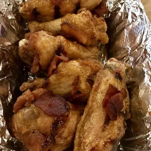 Maple Bacon Glaze Chicken Wings
