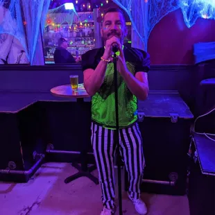 Karaoke Night (Tuesdays) Halloween Blacklight party