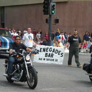 Renegades contingent in S.J. Gay Pride Parade