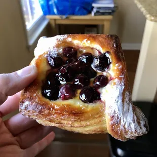 Blueberry danish