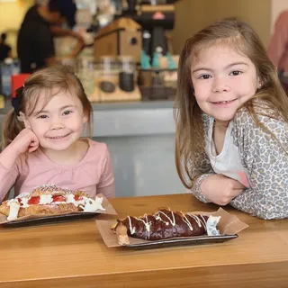 Strawberry and Cream Croissant