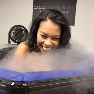 Took my daughter for her first cryo experience