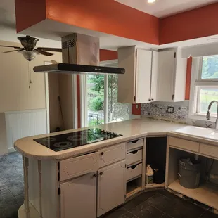 Kitchen epoxy re finish   great job thanks