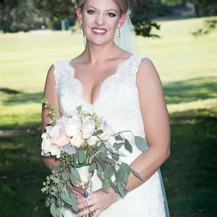 Our beautiful bride Amanda.