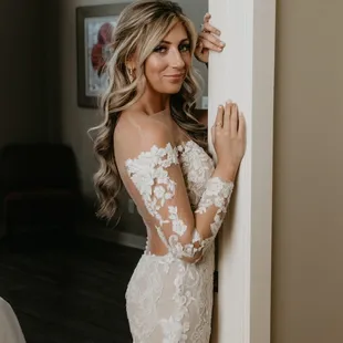 Our beautiful bride Kaleigh.