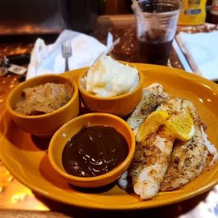 Catfish dinner