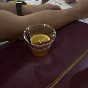 A smoked old fashion that was two sips worth. NOT WORTH IT!