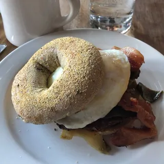 Olive & Herb Bagel