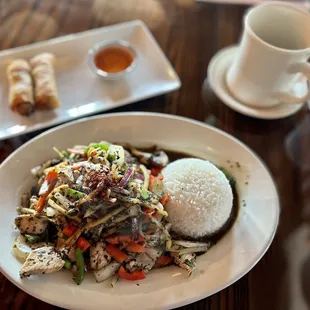 If you thought there was nothing in Organ, you are wrong. There is Thai food!!!