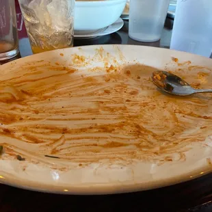 Pad Thai is in my stomach