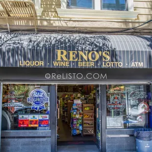 the outside of the store