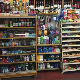 Good selection of meds and misc. items.
