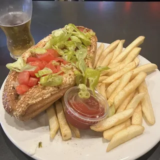 Chicken Bomb Sandwich