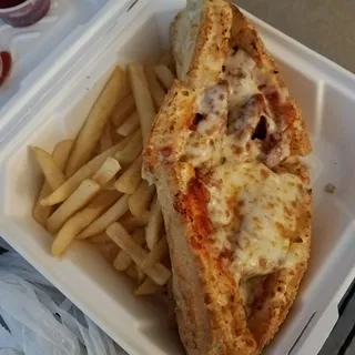 Chicken Parmesan Sandwich