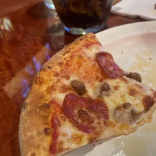 Pepperoni and Sausage Pizza