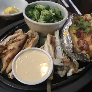 Skillet of chicken- pretty good!