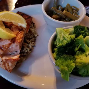 Salmon. Surprisingly delicious!