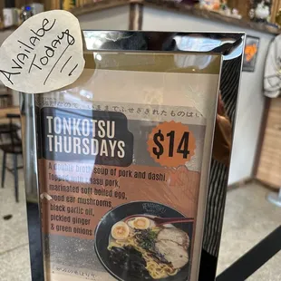 the price of the ramen