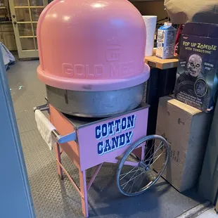 We carry concessions equipment rentals