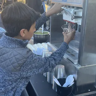 Even kids can run our machines