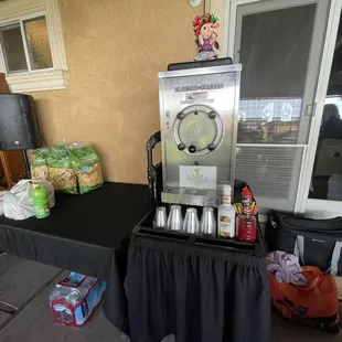 Bigger one for a 150+ family reunion. Margaritas were ready within an hour!