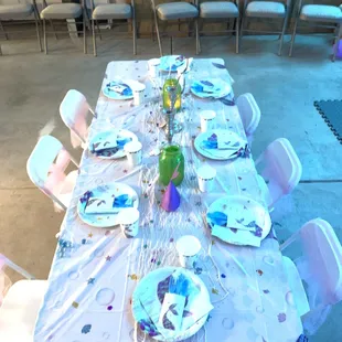 Kid chairs and table