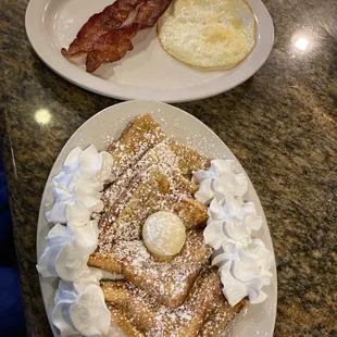 French toast special with side of toast! YUM!