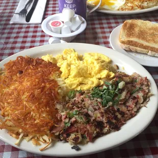 Corn Beef Hash Breakfast