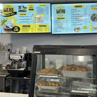 Close of new menu display