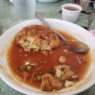 Seafood Egg Foo Young