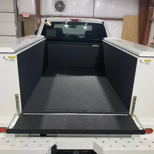 Rhino Lining on this utility box is perfect for protection.