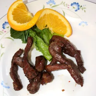 Moo Dad Deaw (Pork Jerky Issan Style)