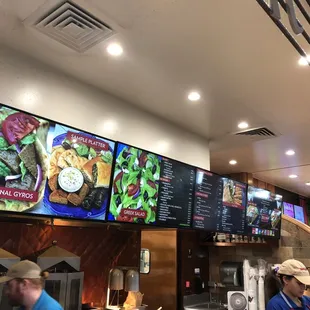 Menu board