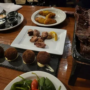 Croquettes (10/10) mollajes (7/10)