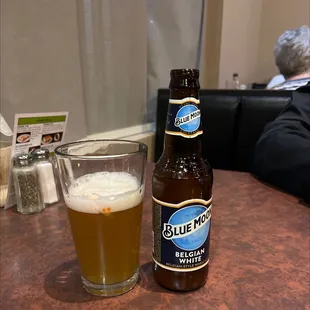 Blue Moon and yes they have oranges