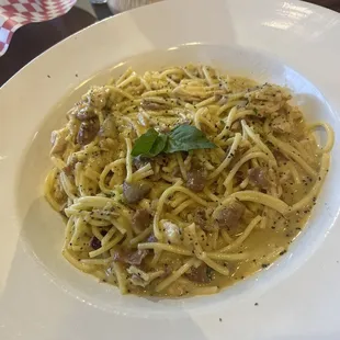 Chicken carbonara