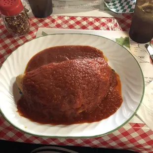 The best Calzone it is so good and homemade!! And every one is so nice here I love coming to this restaurant there food is awesome!