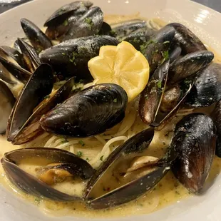 Steamed Mussels