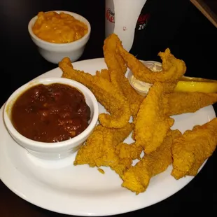 chicken wings and fried chicken, food