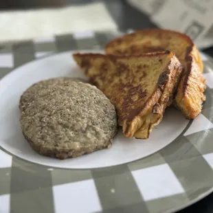 French toast and sausage