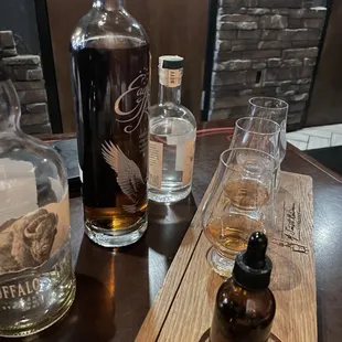 Bourbon flight
